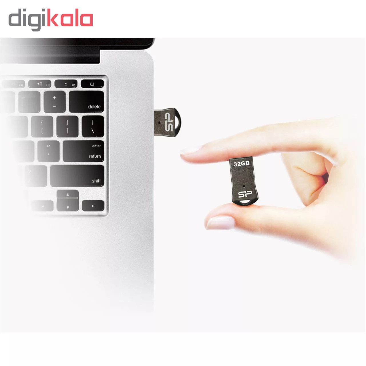 فلش مموری سیلیکون پاور مدل Touch T01 ظرفیت 32 گیگابایت
