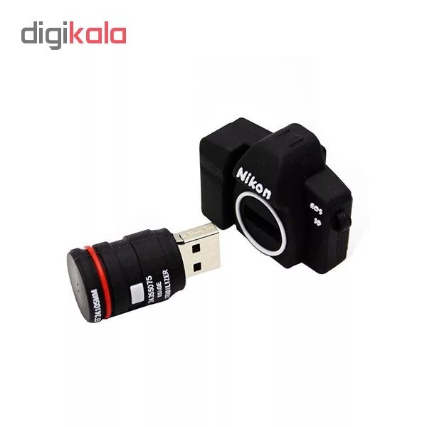 فلش مموری طرح دوربین عکاسی نیکون مدل Ul-CN02 ظرفیت 64 گیگابایت