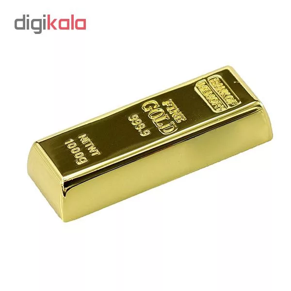 فلش مموری مدل Ul-Bn طرح شمش طلا ظرفیت 64گیگابایت