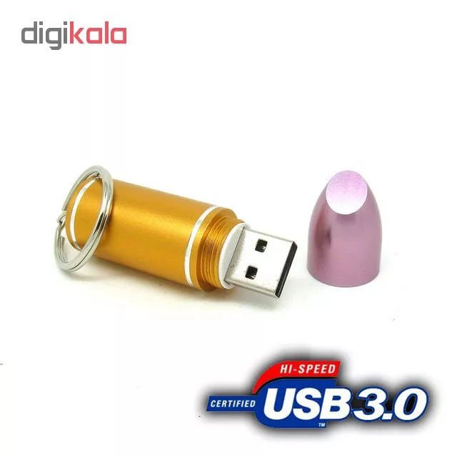 فلش مموری پرلیت یو اس بی طرح رژ لب مدل 3-UM39 ظرفیت 16 گیگابایت