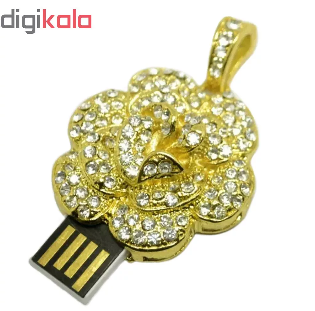 فلش مموری پرلیت یو اس بی طرح گل کد UJ-28 ظرفیت ۶۴ گیگابایت