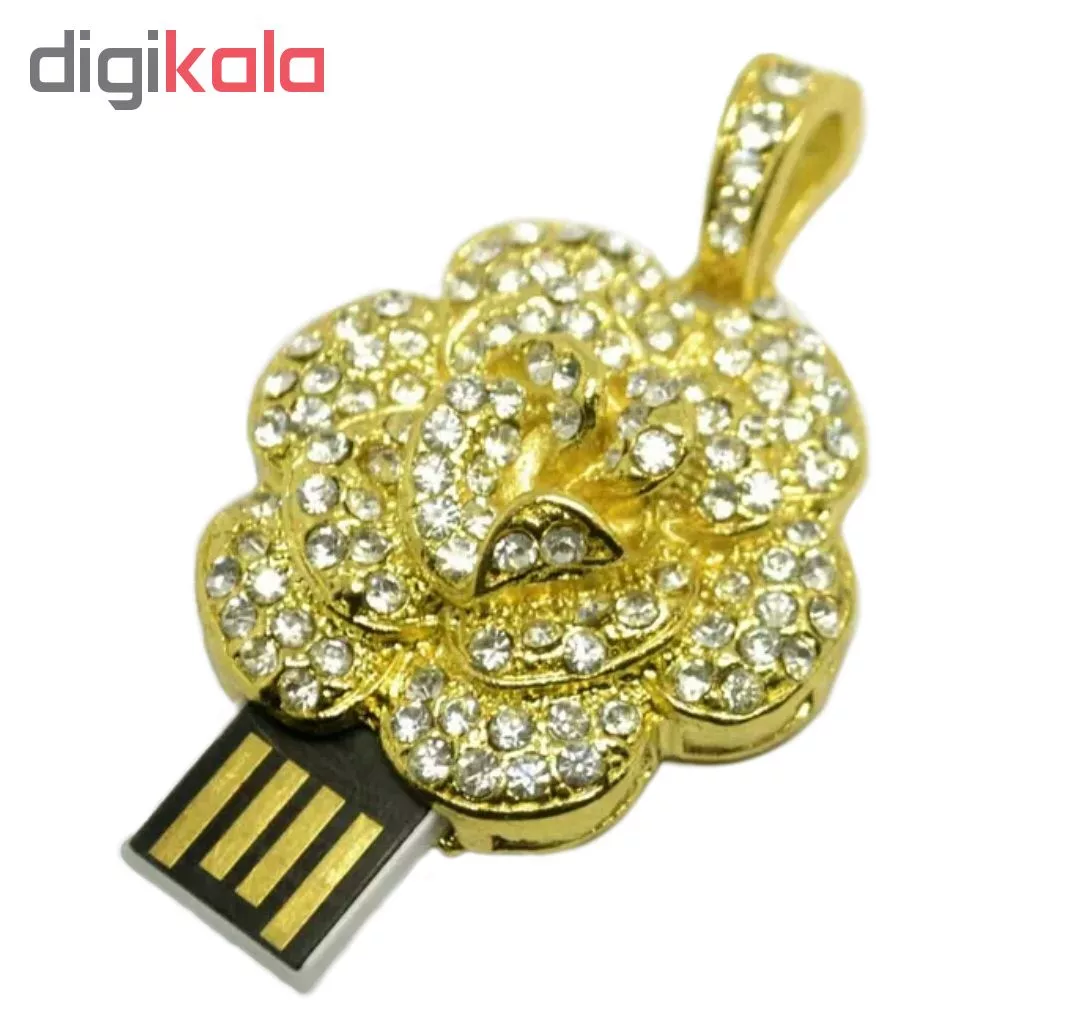 فلش مموری پرلیت یو اس بی طرح گل کد UJ-28 ظرفیت ۶۴ گیگابایت