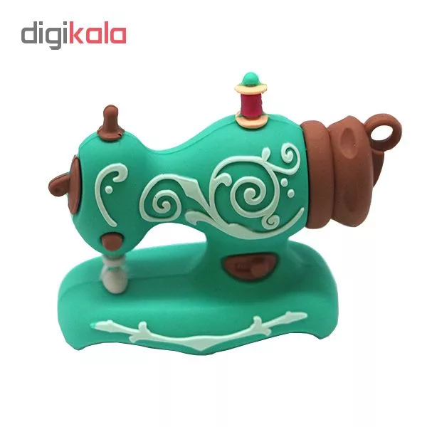 فلش مموری طرح چرخ خیاطی مدل Ul-Pv-SewMechi01 ظرفیت 16 گیگابایت