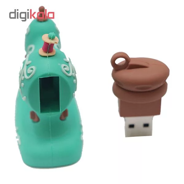 فلش مموری طرح چرخ خیاطی مدل Ul-Pv-SewMechi01 ظرفیت 16 گیگابایت