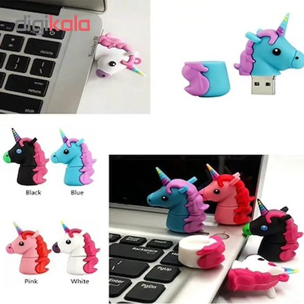 فلش مموری طرح اسب تک شاخ مدل Ul-Pv-Unicor1 ظرفیت8گیگابایت