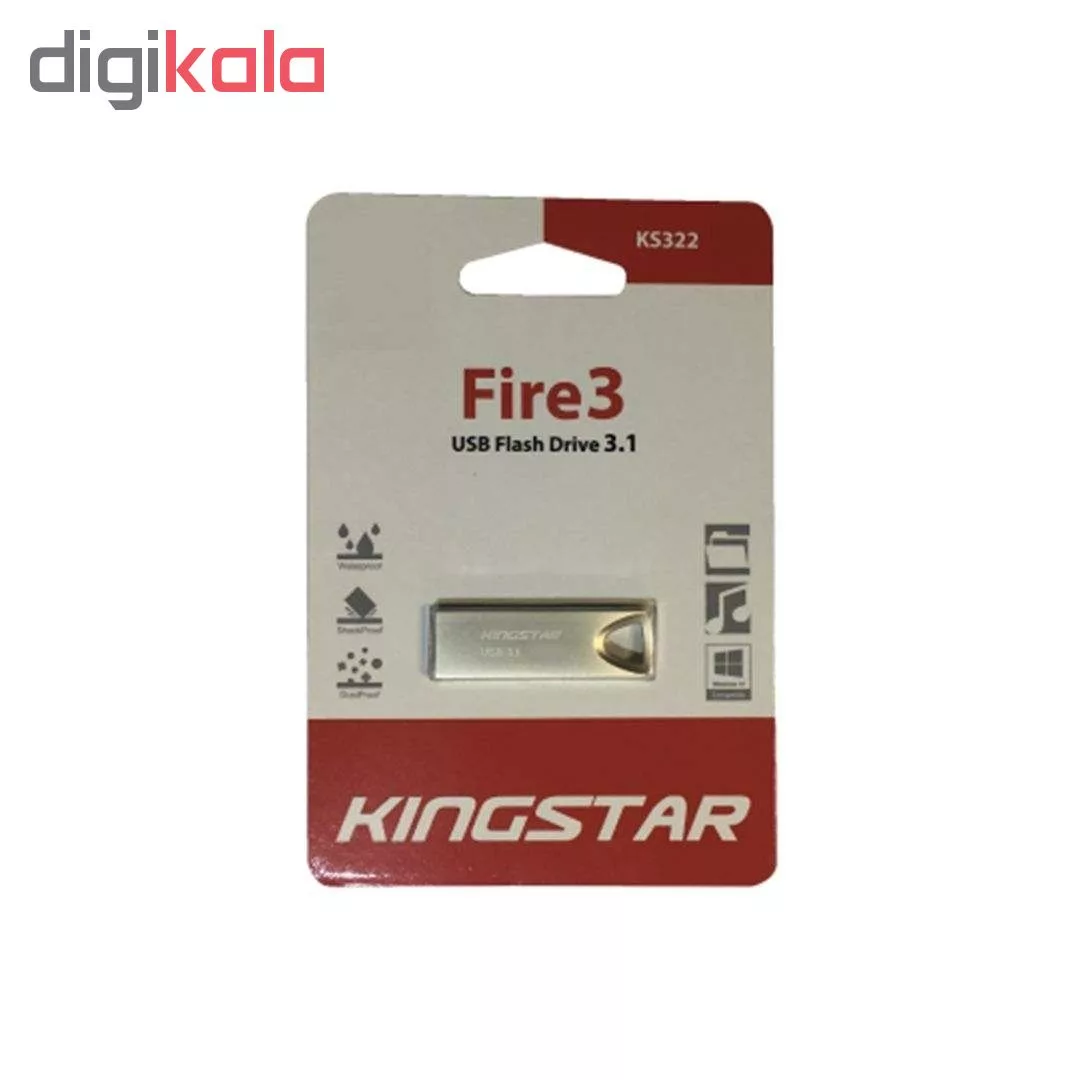 فلش مموری کینگ استار مدل KS322 Fire3 ظرفیت 16 گیگابایت