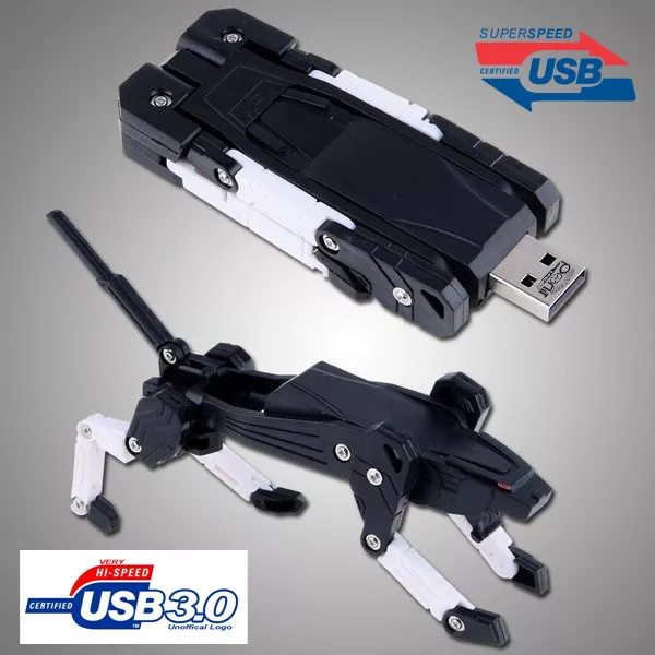 فلش مموری پرلیت یو اس بی طرح ترنسفورمر کد 3-P-13 ظرفیت 64 گیگابایت