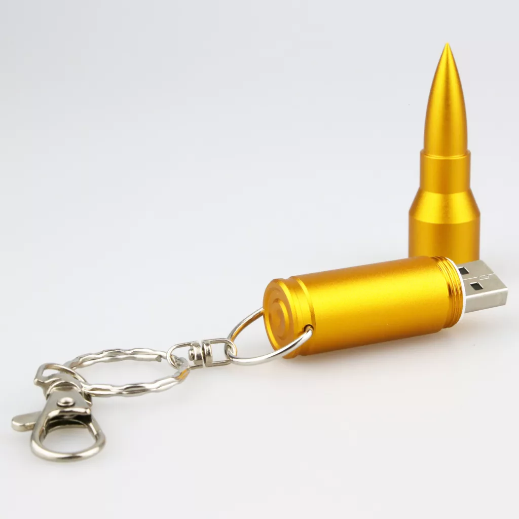 فلش مموری پرلیت یو اس بی طرح فشنگ کد 2-P-2 ظرفیت 128گیگابایت