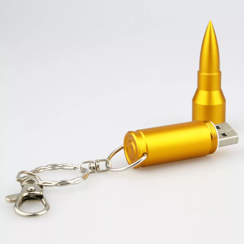 فلش مموری پرلیت یو اس بی طرح فشنگ کد 2-P-2 ظرفیت 128گیگابایت