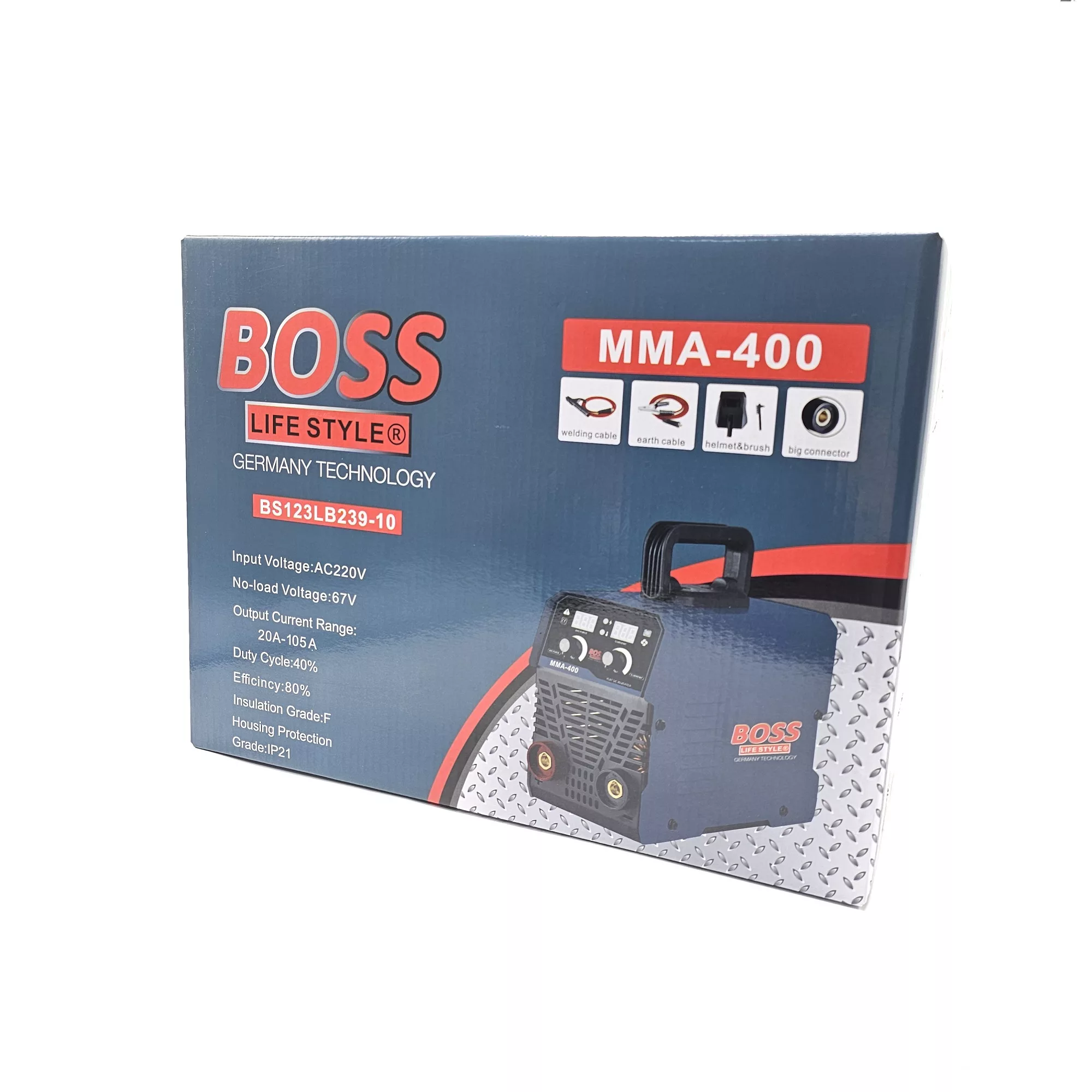 دستگاه جوش صنعتی 400 آمپر باس مدل BS123LB239-10