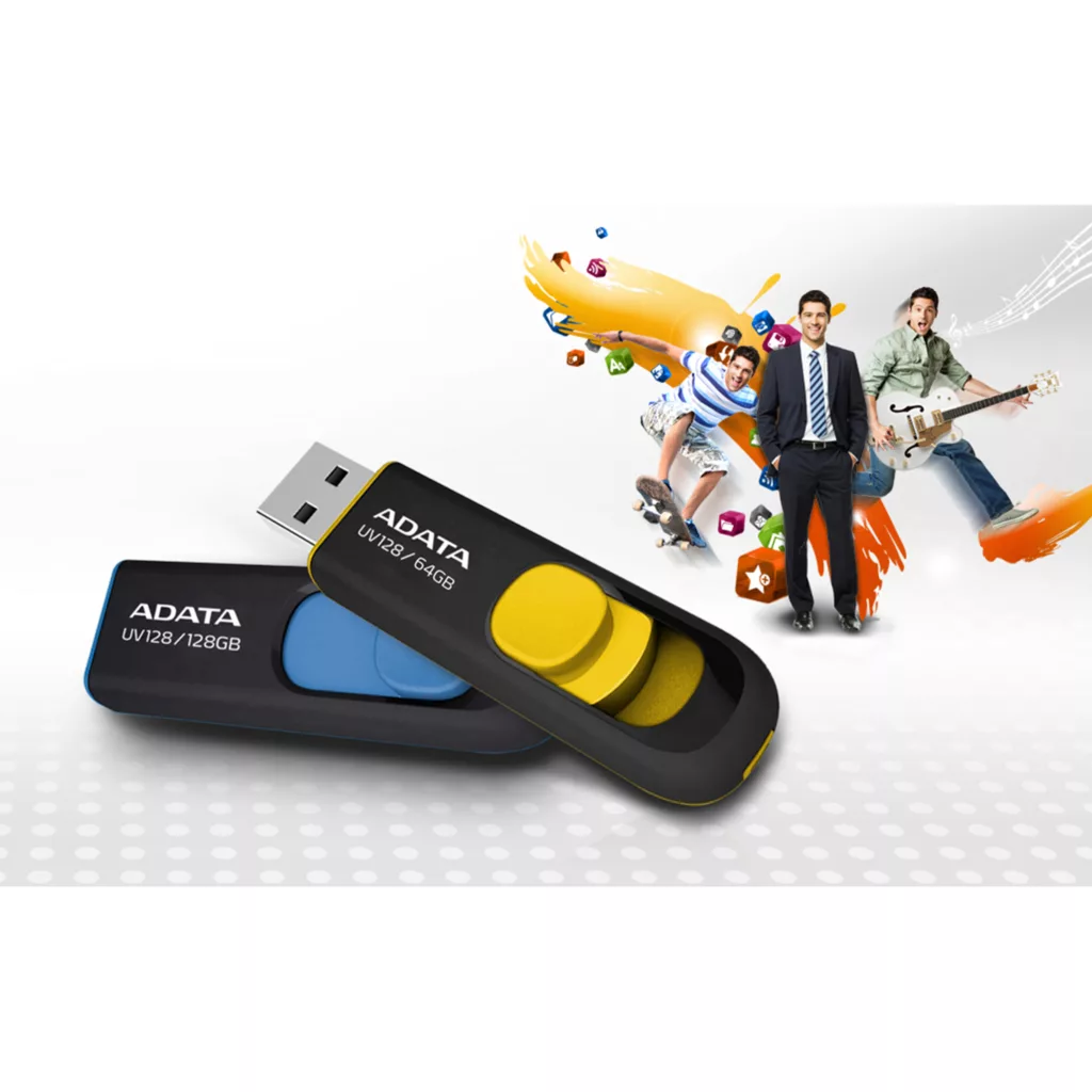 فلش مموری ای دیتا مدل DashDrive UV128 ظرفیت 32 گیگابایت