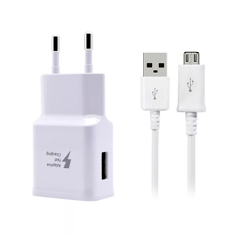 شارژر دیواری مدل TA-TB202 به همراه کابل تبدیل microUSB