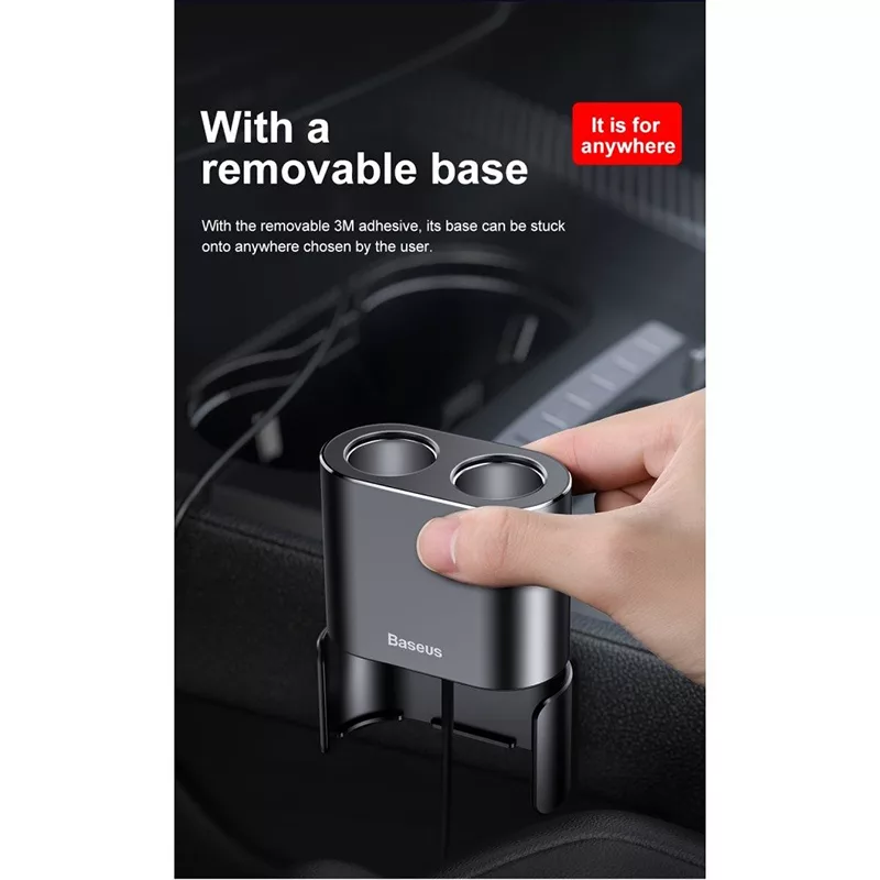 شارژر فندکی بیسوس مدل CRDYQ-01