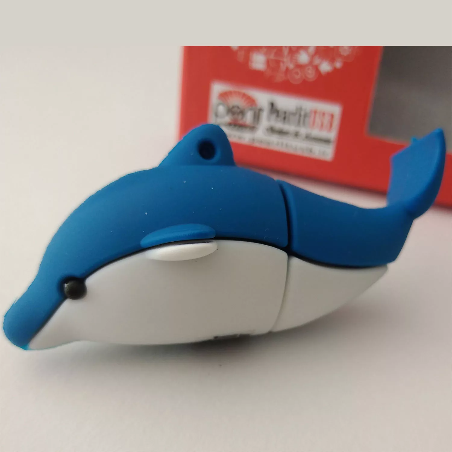 فلش مموری پرلیت یو اس بی طرح دلفین مدل W-62 ظرفیت 128 گیگابایت