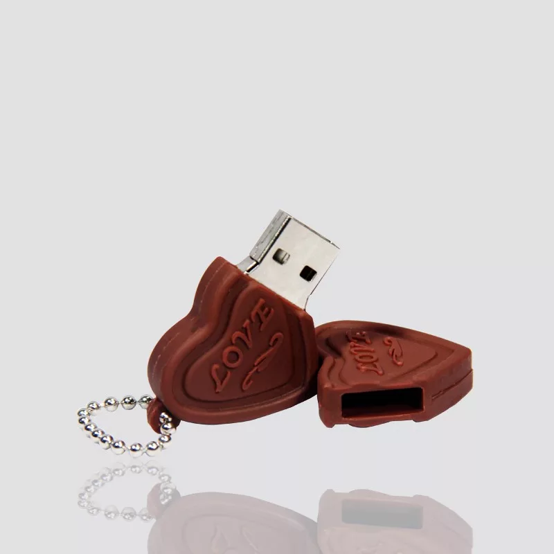 فلش مموری طرح شکلات قلبی مدل Ul-Ch02 ظرفیت 64 گیگابایت
