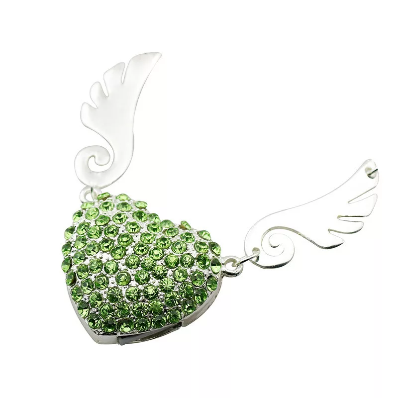 فلش مموری طرح قلب فرشته مدل UJ-23 ظرفیت 64 گیگابایت