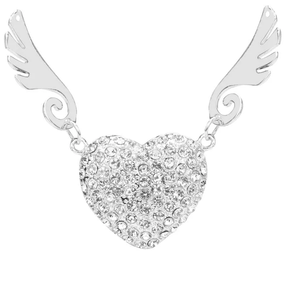 فلش مموری طرح قلب فرشته مدل UJ-23 ظرفیت 16 گیگابایت