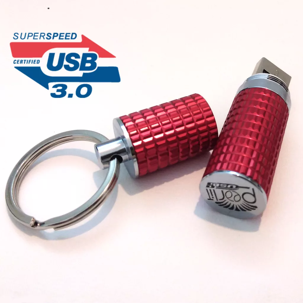 فلش مموری پرلیت یو اس بی طرح استوانه رنگین مدل P-5-U3 ظرفیت ۳۲ گیگابایت