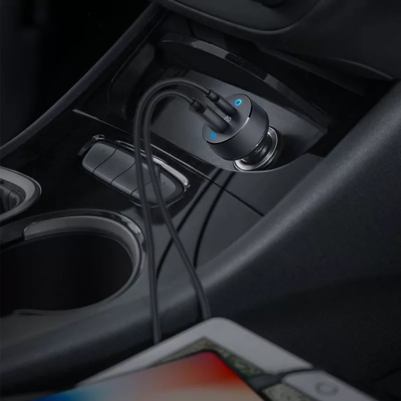 شارژر فندکی انکر مدل A2721 PowerDrive PD Plus 2