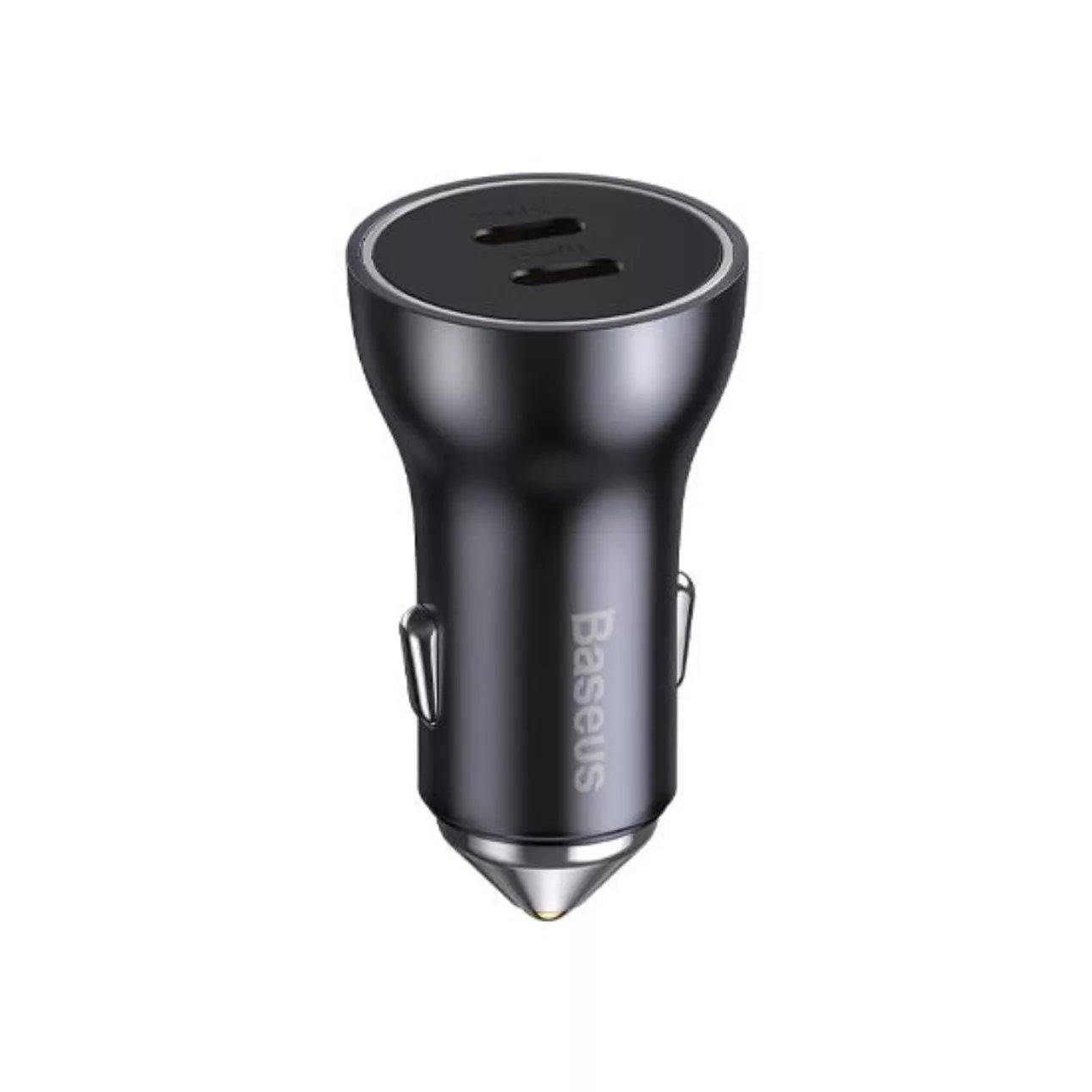 شارژر فندکی 60 وات بیسوس مدل Dual USB-C CGJM000213