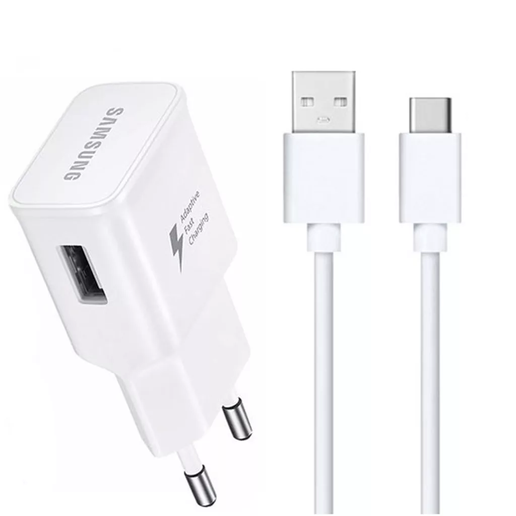 شارژر دیواری مدل EP-TA20EWE به همراه کابل تبدیل USB-C