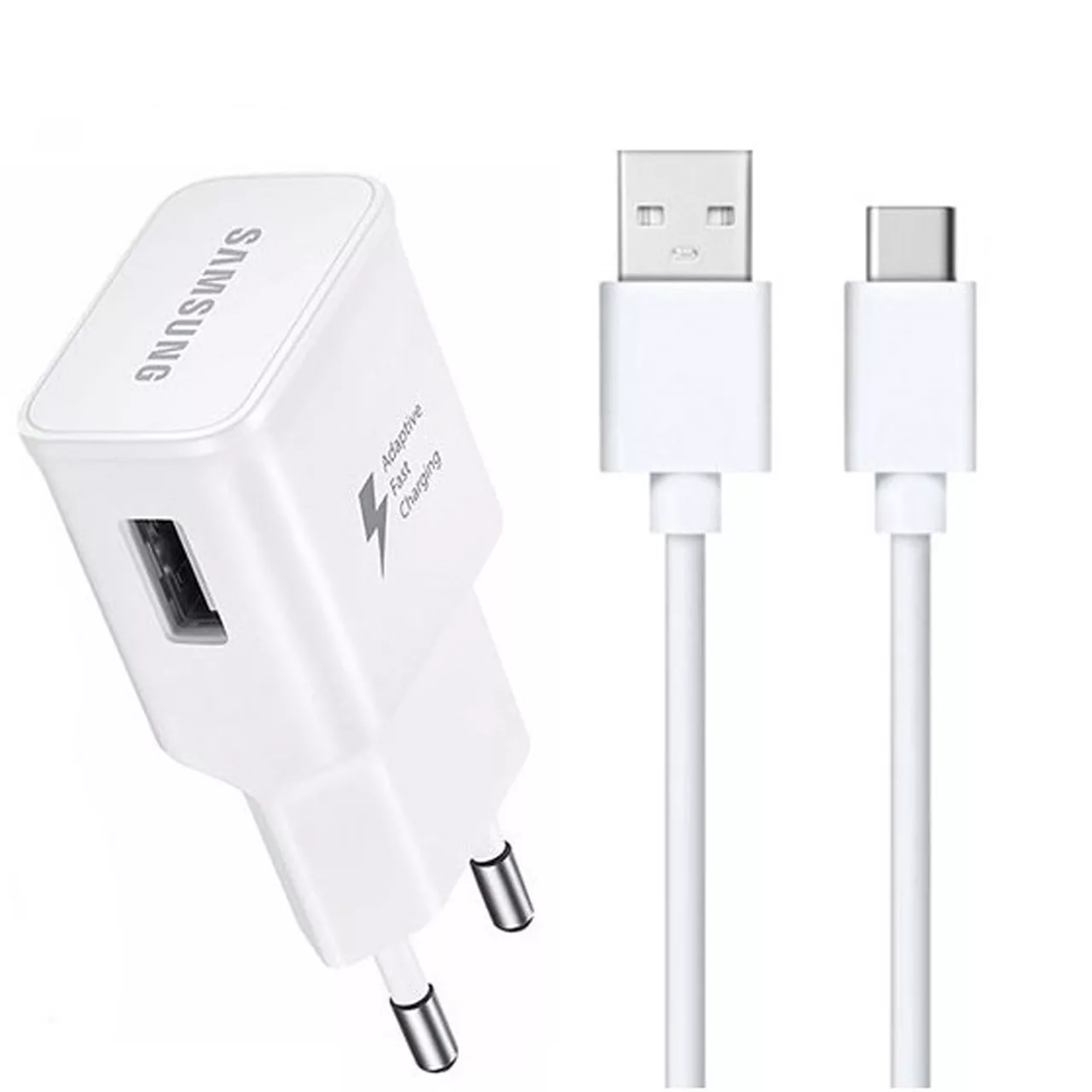 شارژر دیواری مدل EP-TA20EWE به همراه کابل تبدیل USB-C
