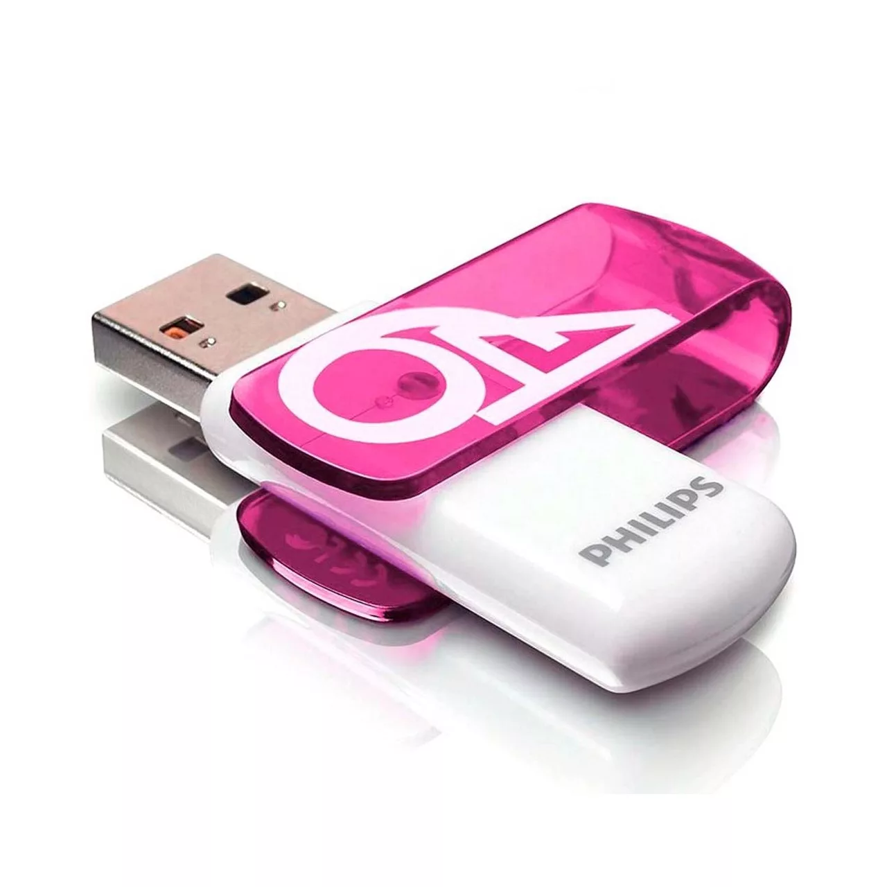 فلش مموری فیلیپس مدل vividfm64fd05p ظرفیت 64 گیگابایت