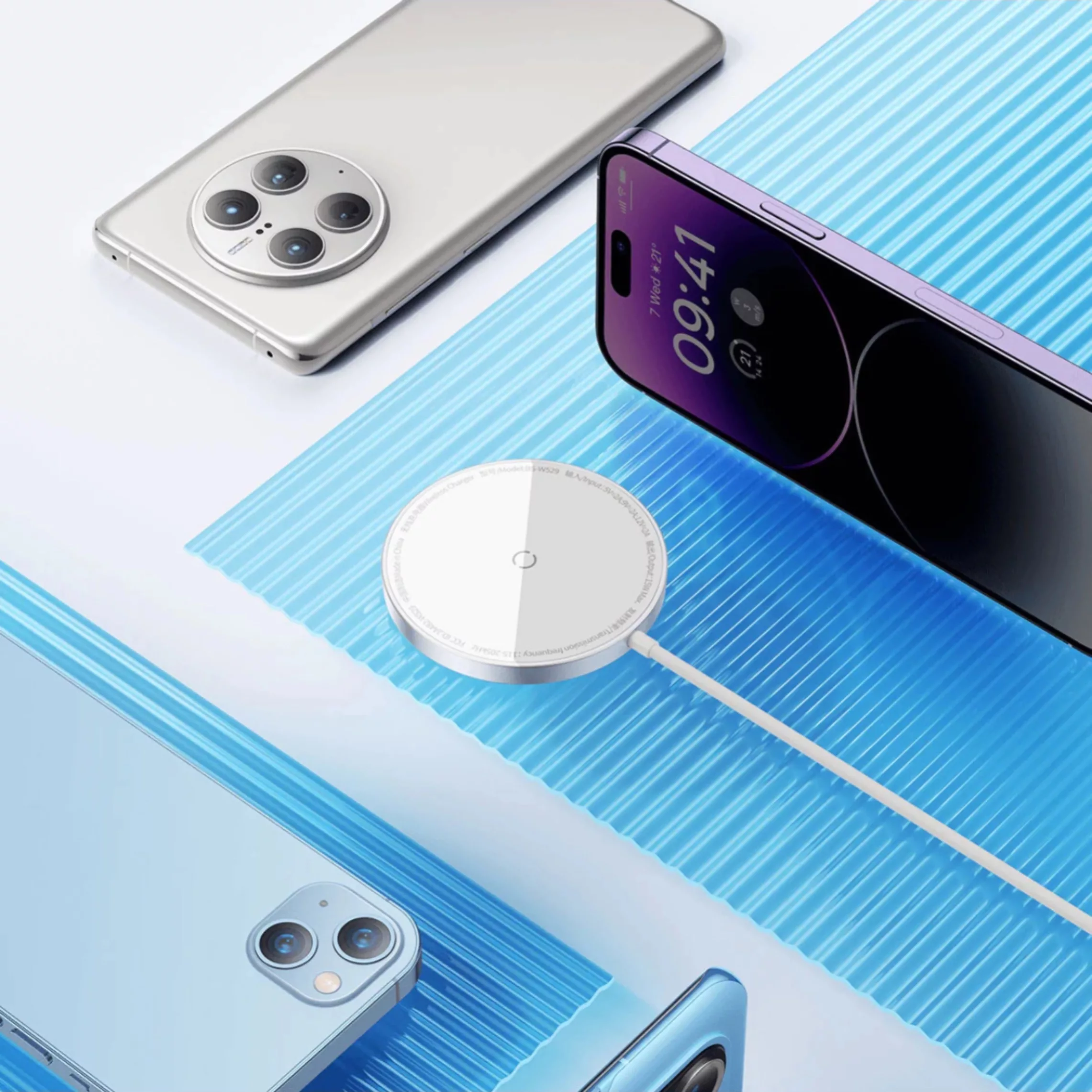 شارژر بی سیم بیسوس مدل ccjj040001