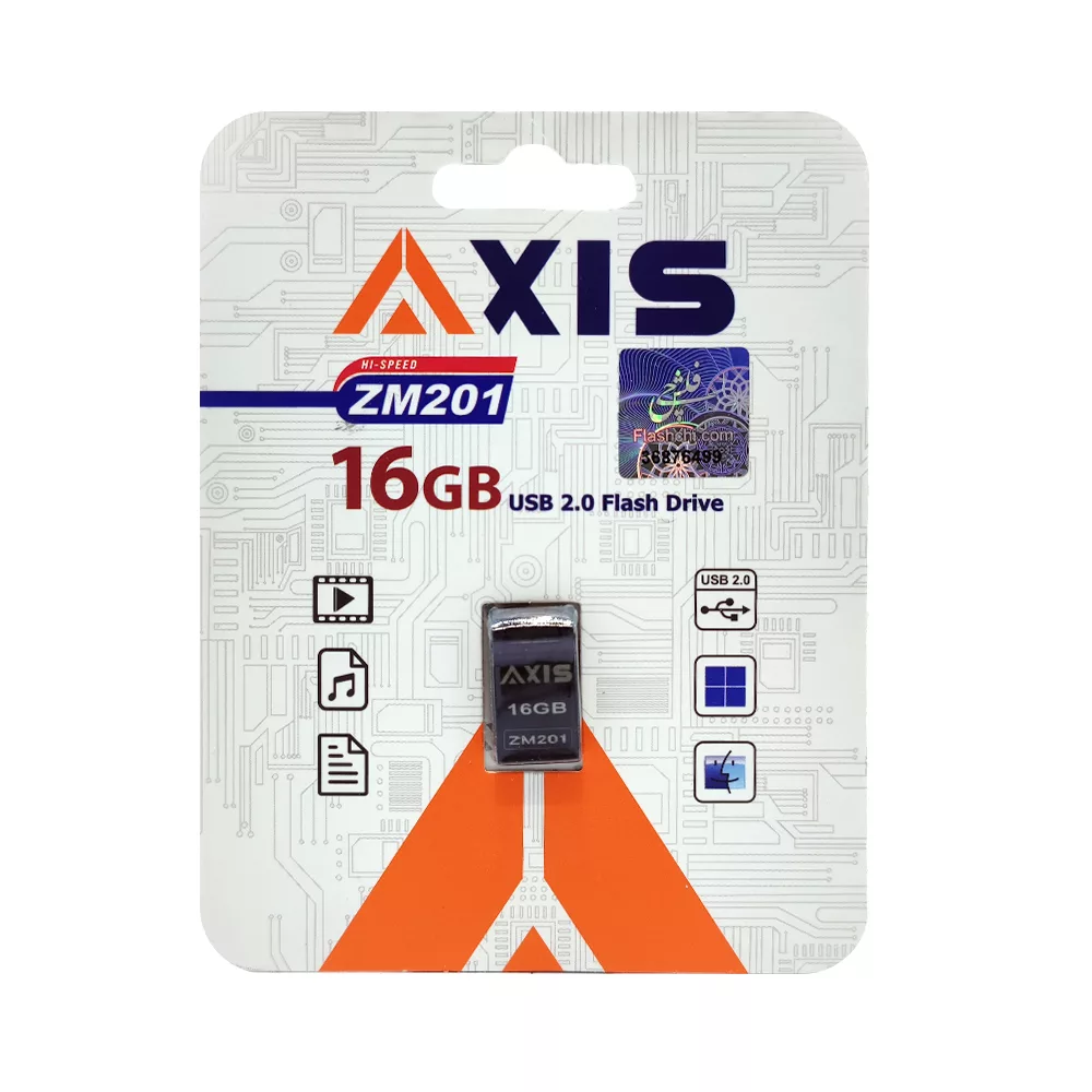 فلش مموری اکسیس مدل ZM201 ظرفیت  16گیگابایت