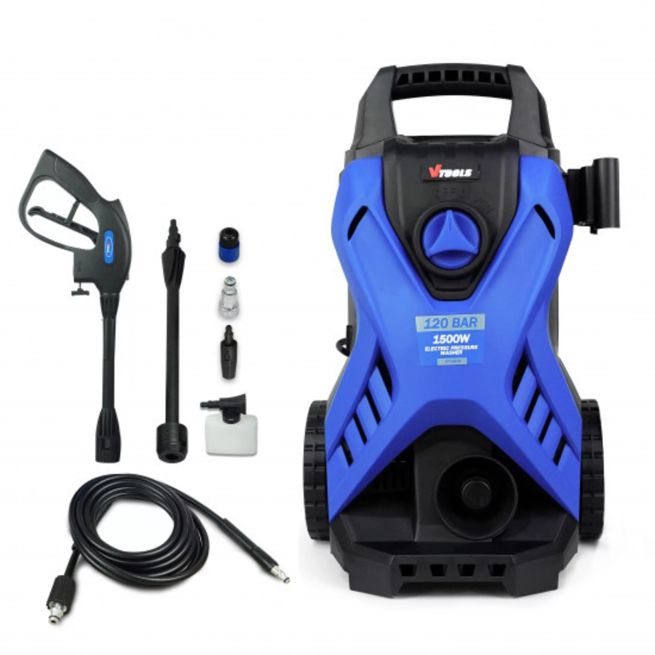 کارواش ذغالی 120 بار 1500 وات وی تولز مدل 1509 VT