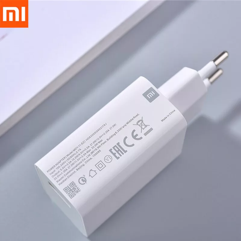 شارژر دیواری شیائومی مدل MDY-11EZ 33W به همراه کابل تبدیل USB-C