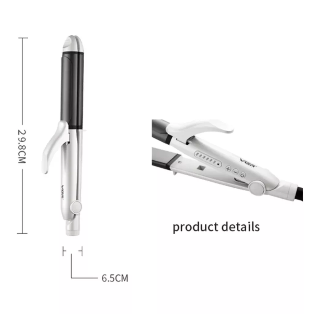 اتو و حالت دهنده ی مو وی جی ار مدل V-558
