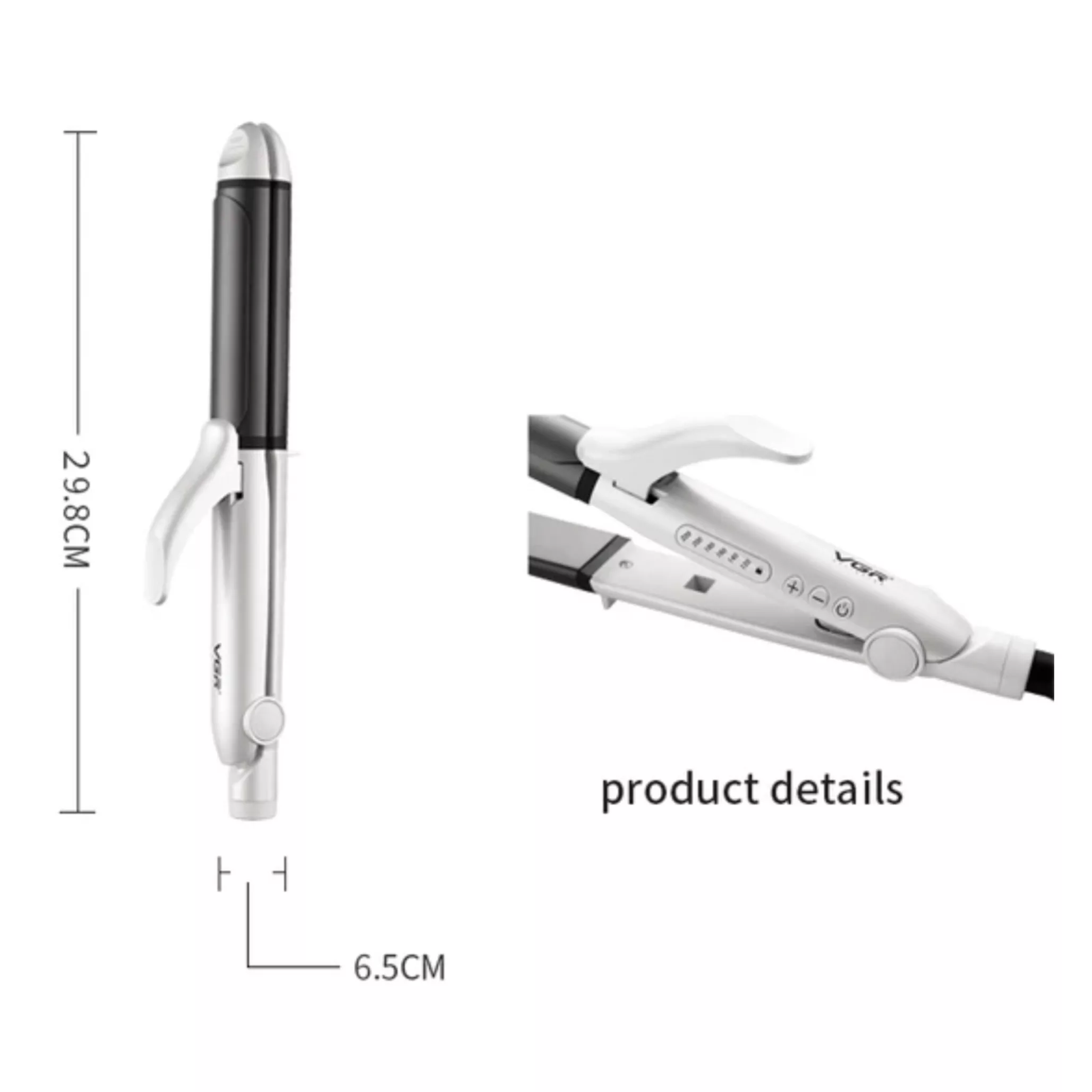 اتو و حالت دهنده ی مو وی جی ار مدل V-558