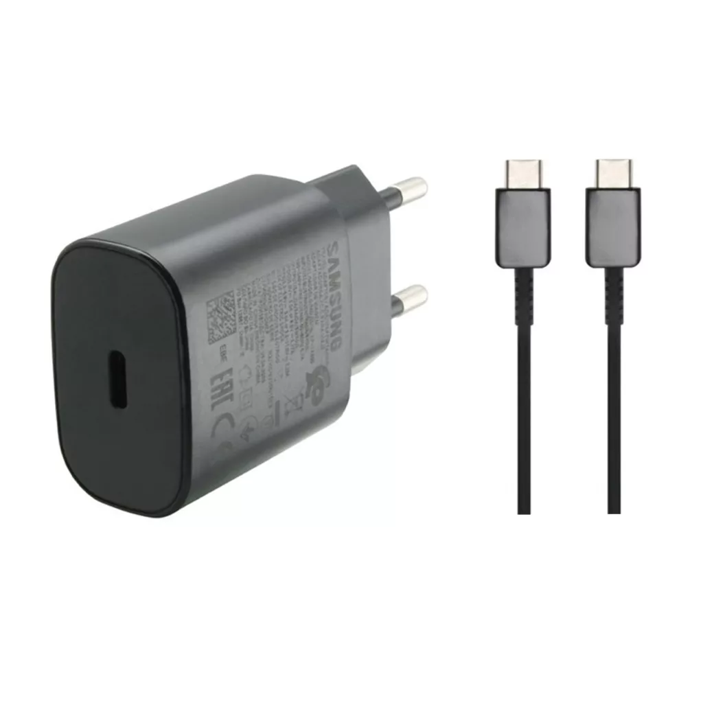 شارژر دیواری سامسونگ مدل EPS-TA800 به همراه کابل تبدیل USB-C