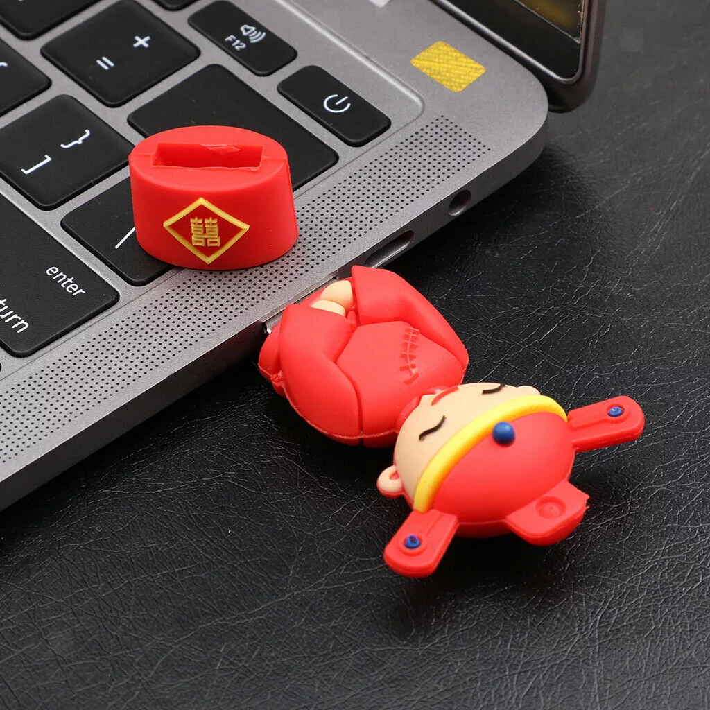 فلش مموری طرح داماد چینی مدل Ul-ch groom01 ظرفیت 128 گیگابایت