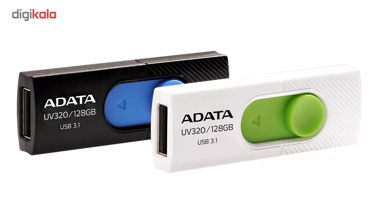 فلش مموری USB 3.1 ای دیتا مدل UV320 ظرفیت 128 گیگابایت