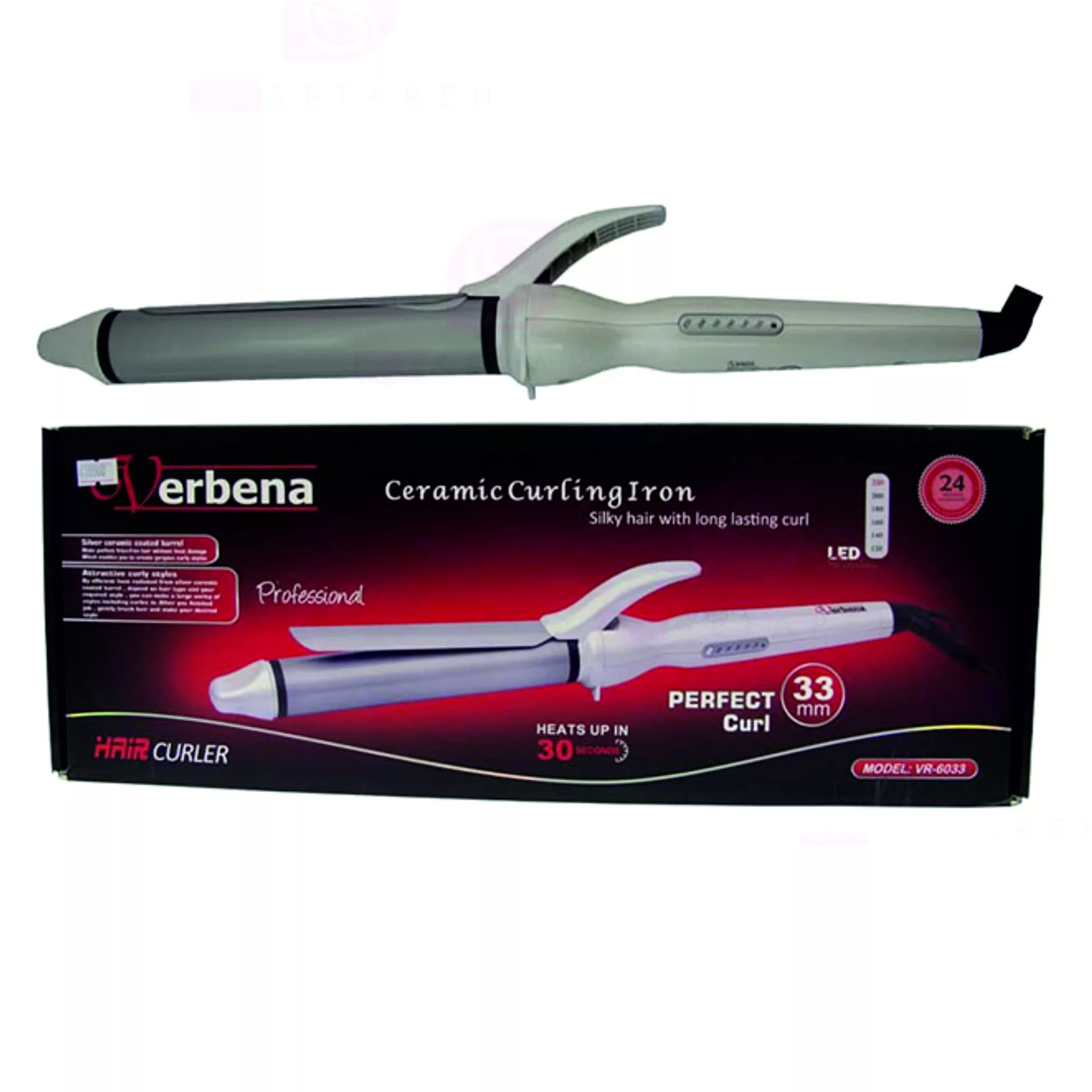 فر کننده مو وربنا مدل 6033