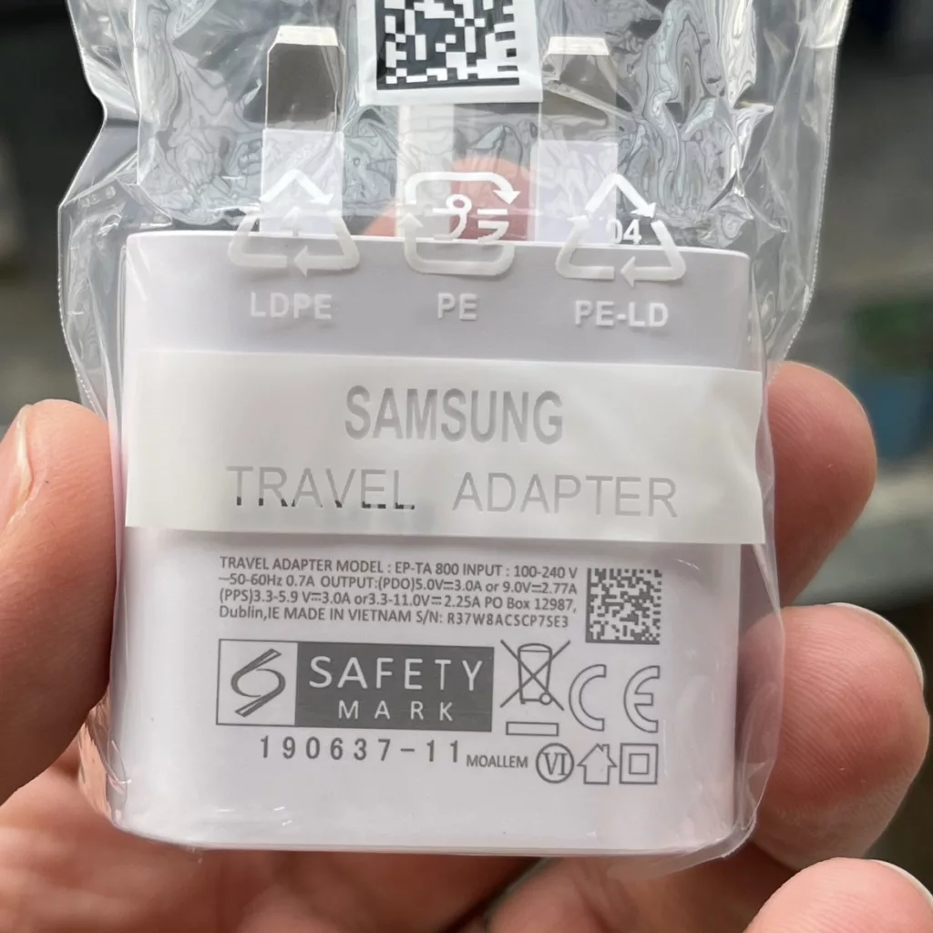 شارژر دیواری 25 وات مدل Galaxy A34