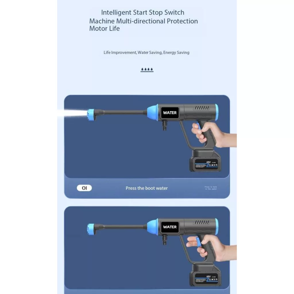 کارواش شارژی مدل MDHL8109