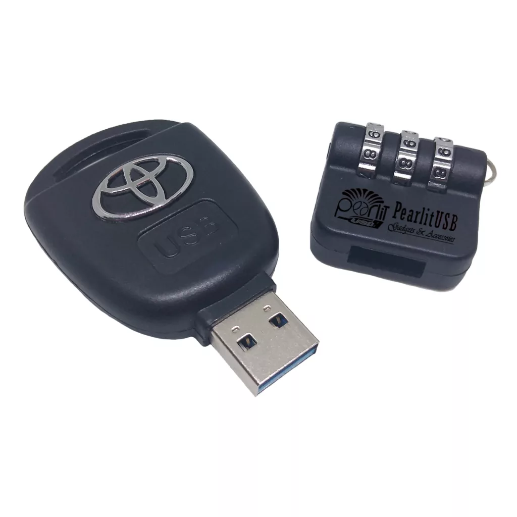 فلش مموری پرلیت یو اس بی طرح ریموت تویوتا کد L20-U2.0 ظرفیت 64 گیگابایت