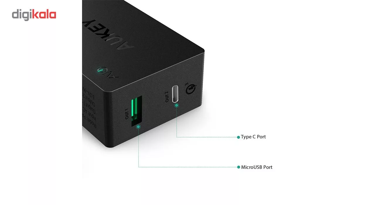 شارژر دیواری آکی مدل PA-Y2