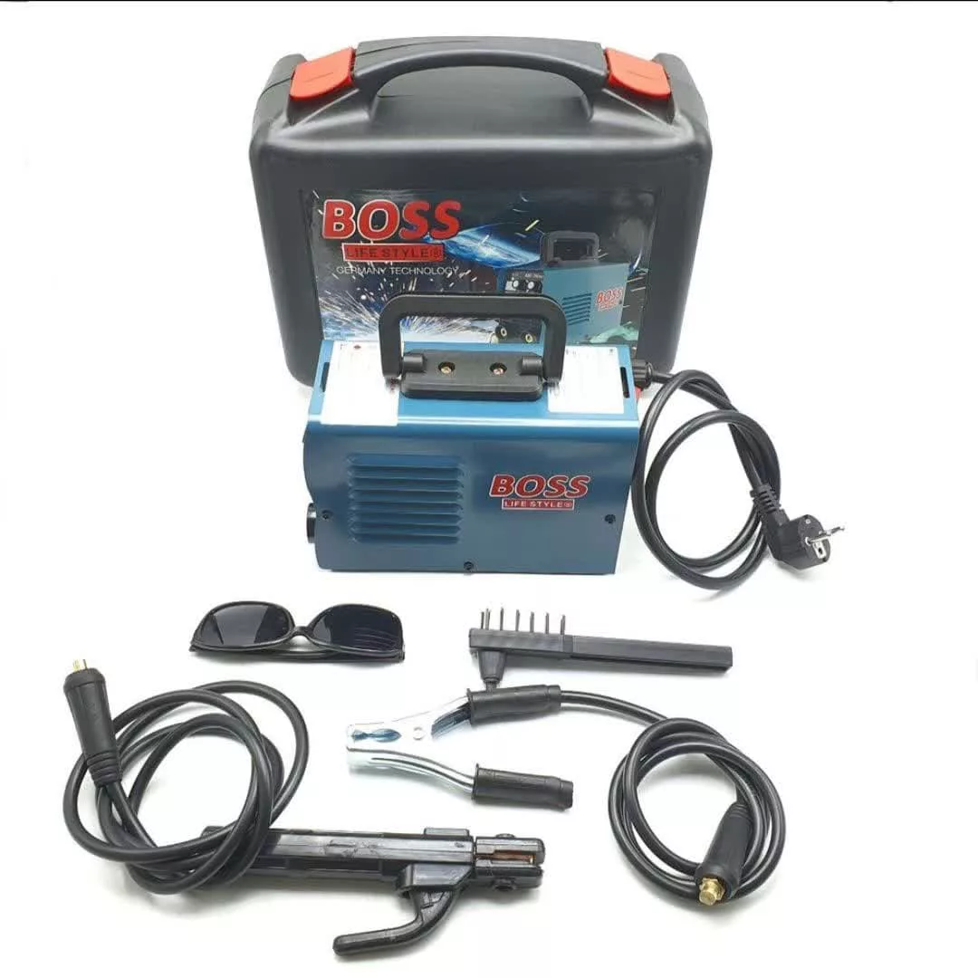 اینورتر جوشکاری مینی باس مدل mma-350-with-bmc-case مجموعه 6 عددی