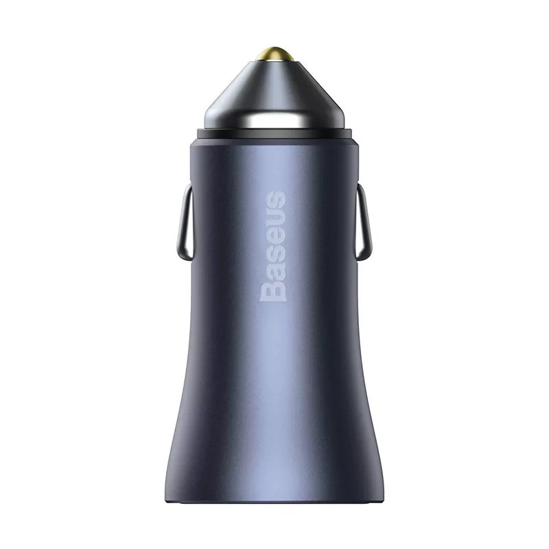 شارژر فندکی باسئوس  مدل TZCCJD-40W به همراه کابل تبدیل USB-C