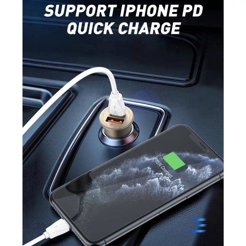 شارژر فندکی الدینیو مدل C506Q