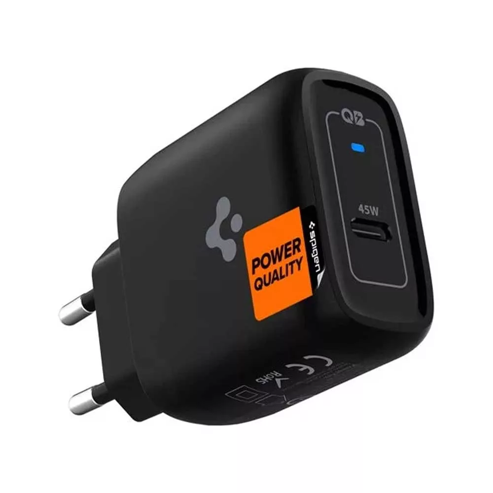 شارژر دیواری 45 وات اسپیگن مدل PowerArc ArcStation™ Pro به همراه کابل USB‑C