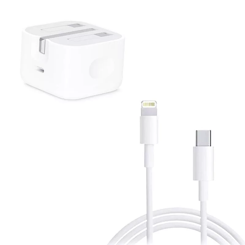 شارژر دیواری  25  وات مدل IPHONE 14 pro MAX به همراه  کابل لایتنینگ