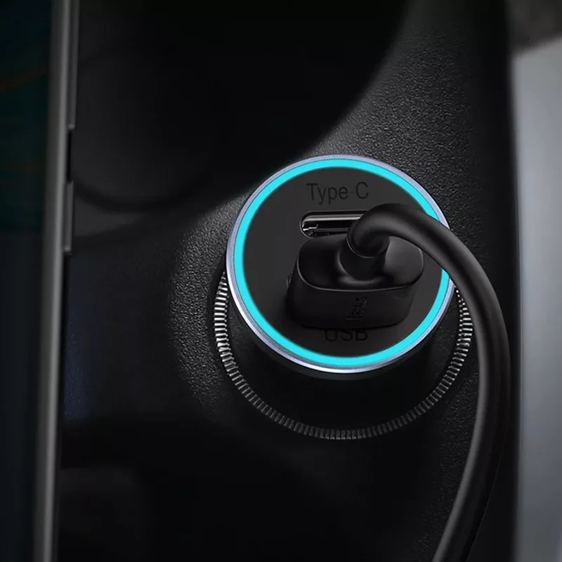 شارژر فندکی 60 وات بیسوس مدل CCJDZ-MC 60W