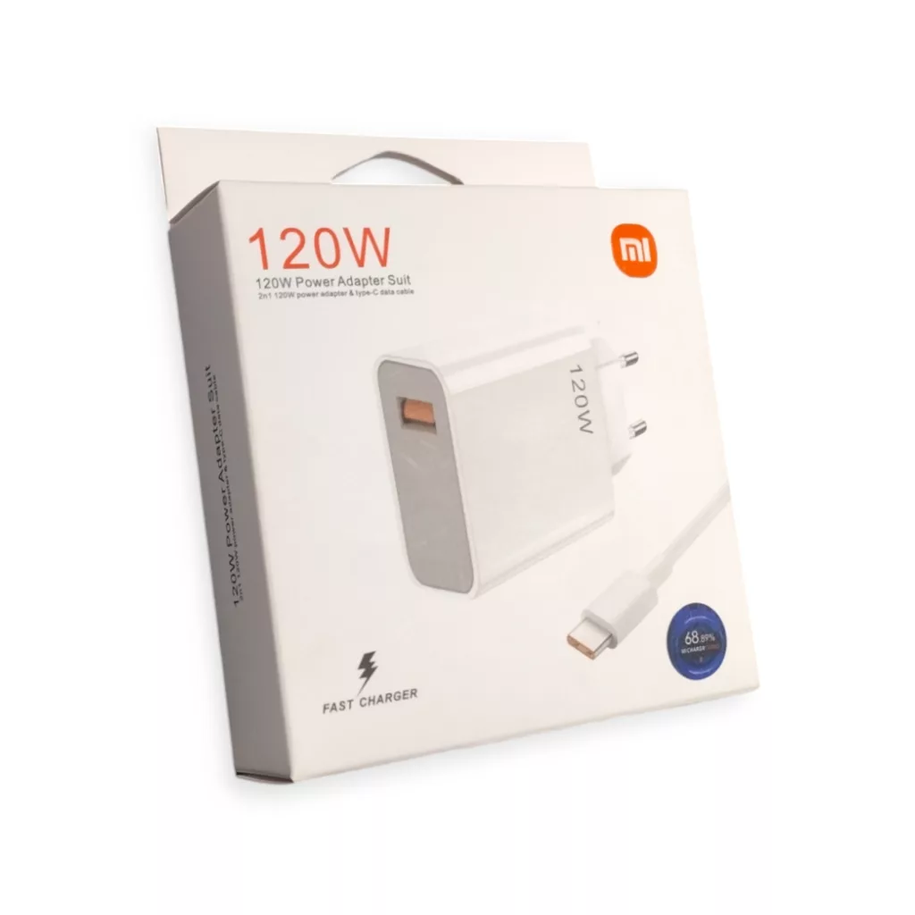 شارژر دیواری 120 وات مدل MDY-12-EF به همراه کابل USB-C