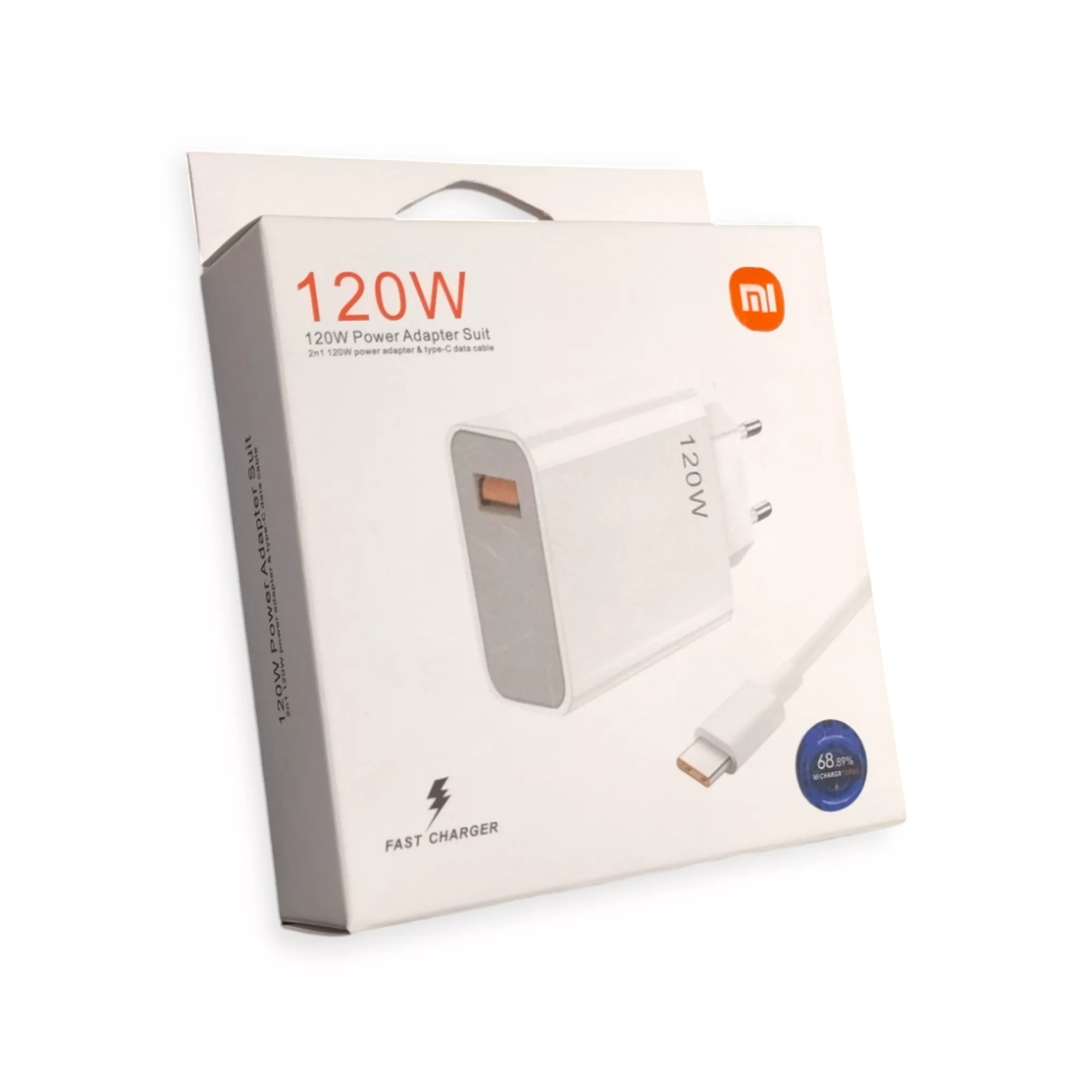 شارژر دیواری 120 وات مدل MDY-12-EF به همراه کابل USB-C