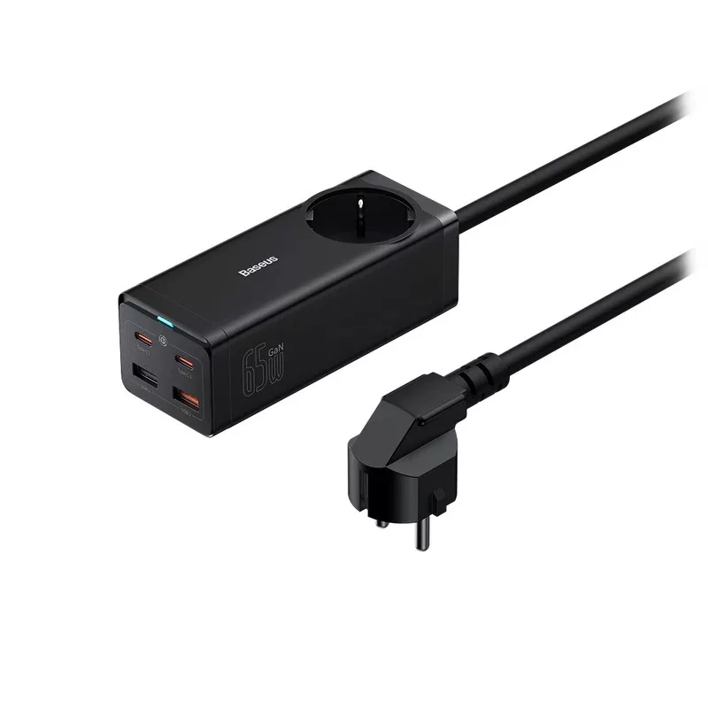 شارژر رومیزی 65 وات بیسوس مدل PSZM000901